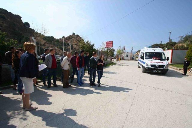 Bayraklı’da Gerçeğini Aratmayan Tatbikat