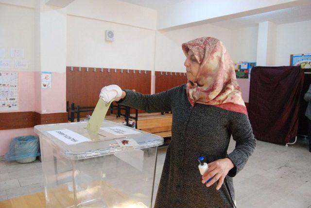 Şanlıurfa’da Oy Kullanma İşlemleri Sürüyor