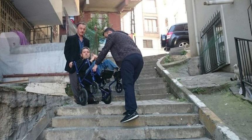 Şişli&rsquo;de Engelliler Oy Kullanmaya G&ouml;t&uuml;r&uuml;ld&uuml;