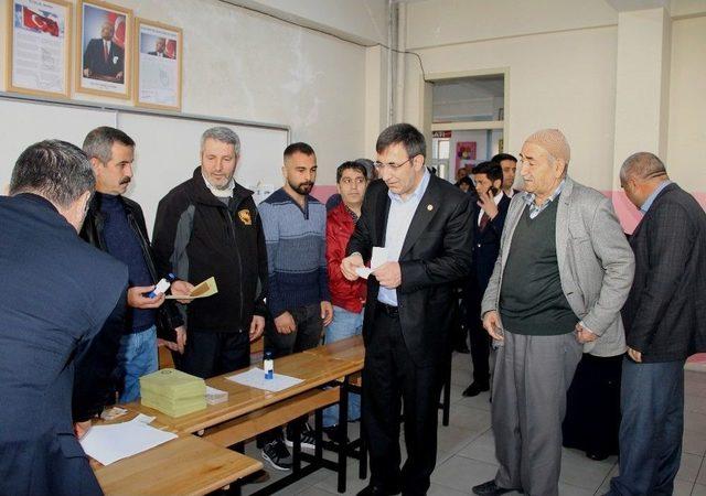 Ak Partili Yılmaz, Oyunu Annesiyle Birlikte Kullandı 1