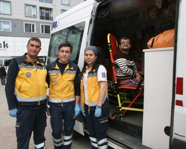 Sandık Fel&ccedil;li Hastanın Ayağına Geldi 1