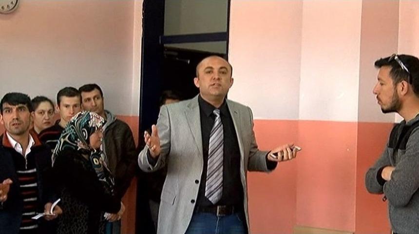 Sandık Başkanından İha Ekibine Engel