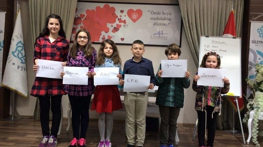 S&uuml;leymanpaşa Belediyesi &Ccedil;ocuk Meclisi Yeni Y&ouml;netim Kurulunu Se&ccedil;ti