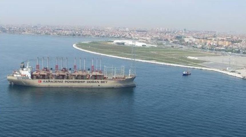 İstanbul'un Elektriğine Denizden Destek