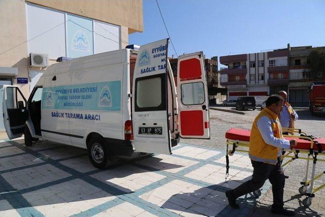 Şanlıurfa’da Yaşlı Ve Engelliler Sandığa Sedyede Götürüldü