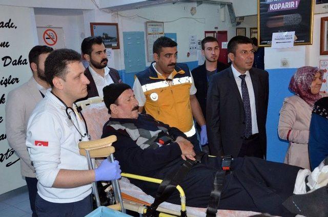 15 Temmuz Gazisi Oyunu Sedyede Kullandı 1