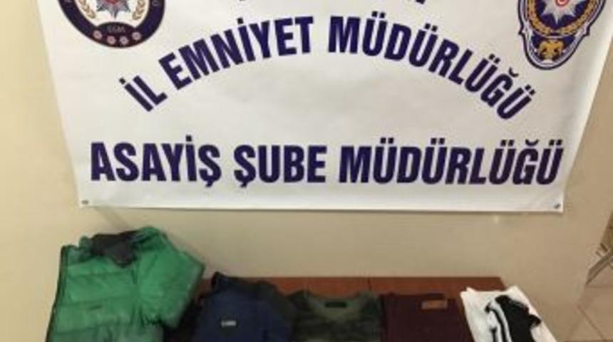 İş Yerinden Kıyafet &Ccedil;alan Şahıs Yakalandı