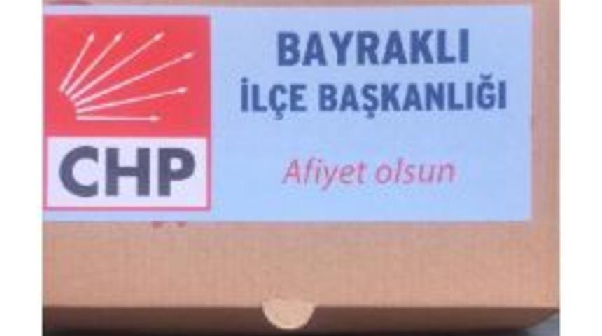 Sandık G&ouml;revlileri I&ccedil;in Hazırlanan Kumanya 'chp' Logosu S&ouml;k&uuml;lerek Dağıtıldı