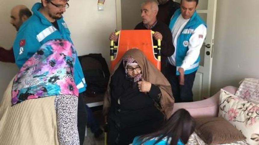 Erzurum&rsquo;Da 834 Hasta, Ambulansla Sandığa Taşındı