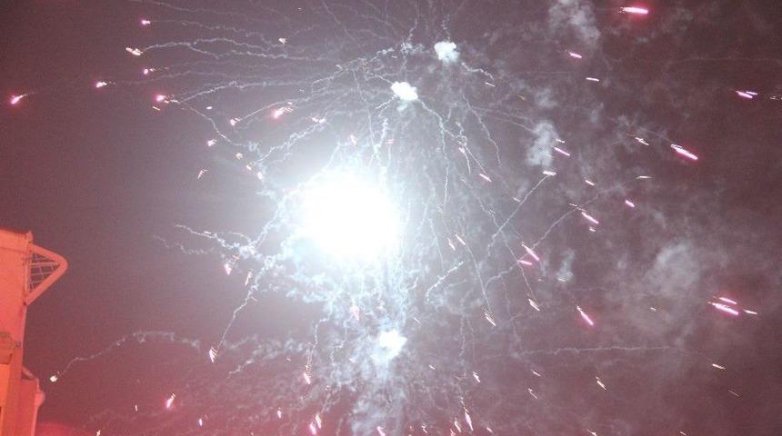 Bolu&rsquo;da Referandum Sonucu Havai Fişeklerle Kutlandı