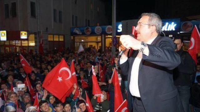 Nevşehir'de 'evet' Kutlaması