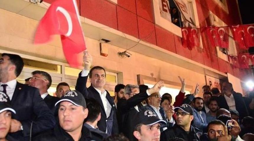 Ab Bakanı &Ccedil;elik: Tecelli Eden Irade Başımızın Tacıdır (2)