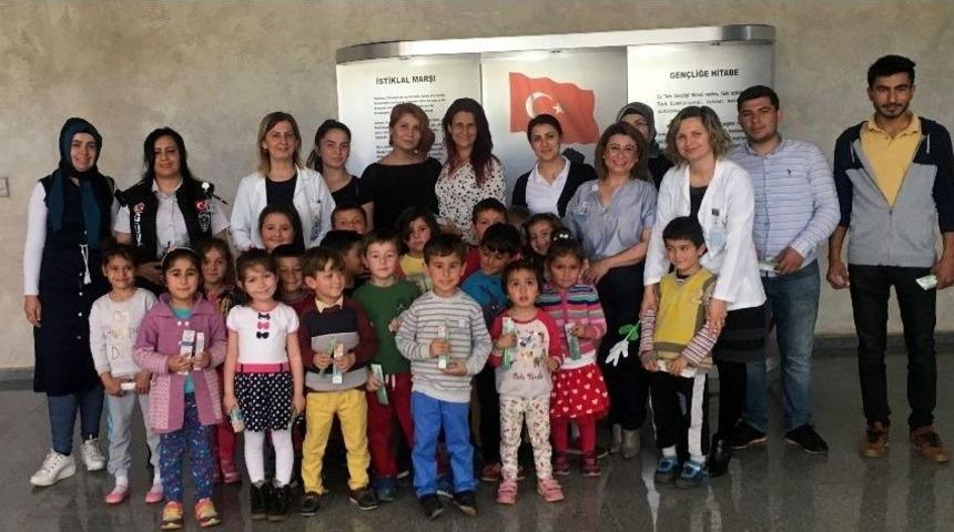 Öğrenciler Gazipaşa Devlet Hastanesi’ni Gezdi