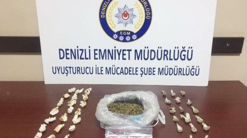 Denizli’de Uyuşturucu Ticareti Yapan 5 Kişi Tutuklandı