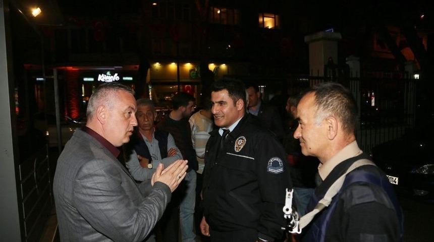 Başkan Aydın &Ccedil;engelk&ouml;y Kahramanlarını Ziyaret Etti