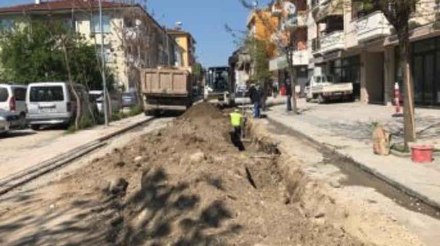 Altyapı &Ccedil;alışmaları Şerefiyede Devam Ediyor