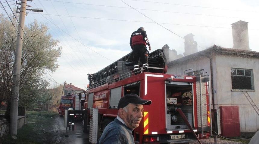 Tavşanlı&rsquo;da Yangın