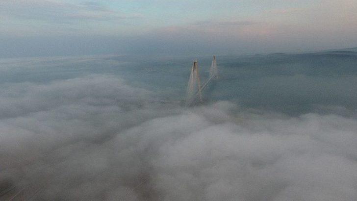 (özel Haber) Yavuz Sultan Selim Köprüsü’ndeki Muhteşim Sis Manzarası Havadan Görüntülendi G5