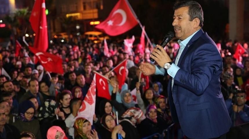 Darıca G&uuml;&ccedil;l&uuml; T&uuml;rkiye&rsquo;ye Evet Dedi