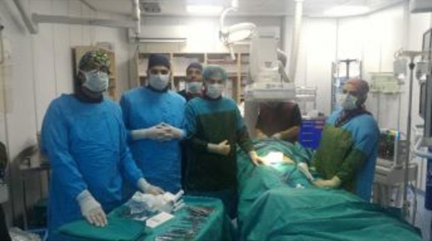 Niğde&rsquo;de İlk Defa, Ameliyatsız Aort Damarı Tamiri Yapıldı