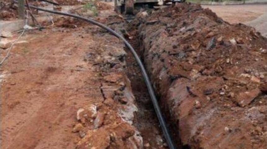 Muski&rsquo;den Bodrum&rsquo;da İ&ccedil;me Suyu Hattı &Ccedil;alışması