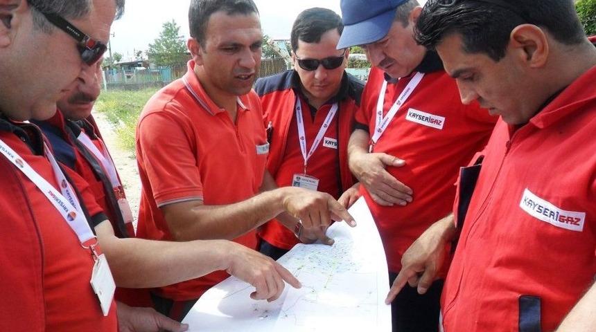 Kayserigaz Ve Bursagaz’dan Ortak Acil Eylem Tatbikatı