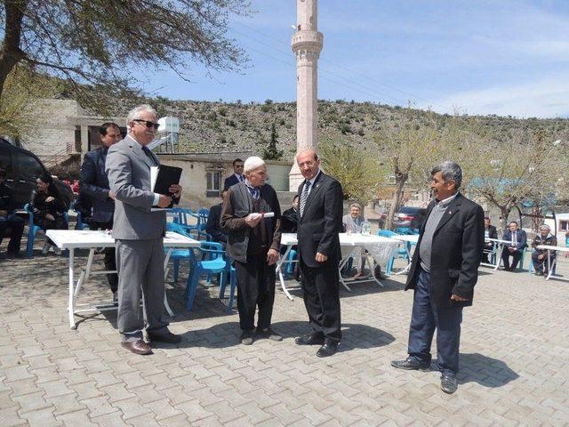 Gözlüce Köyünde Tapu Sevinci 1