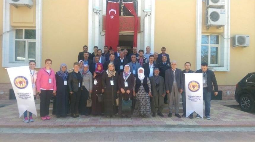 Şehit Yakınları &Ccedil;anakkale&rsquo;yi Gezdi