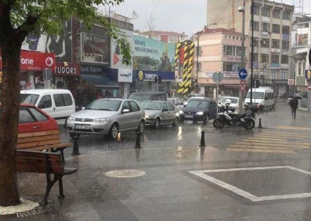 Tekirdağ da Yağmur Etkili Oldu 3