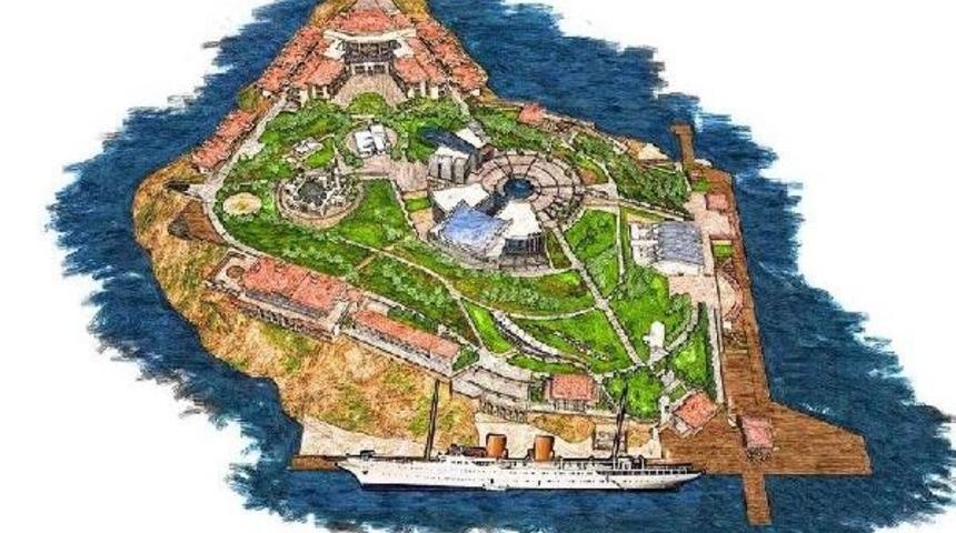 Yassıada &lsquo;Savarona&rsquo;  I&ccedil;in,  Deniz Doldurularak Genişletilecek