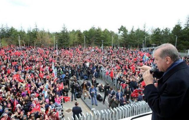 Cumhurbaşkanı Erdoğan, Kendisini Karşılamaya Gelen Vatandaşlara Hitap Etti