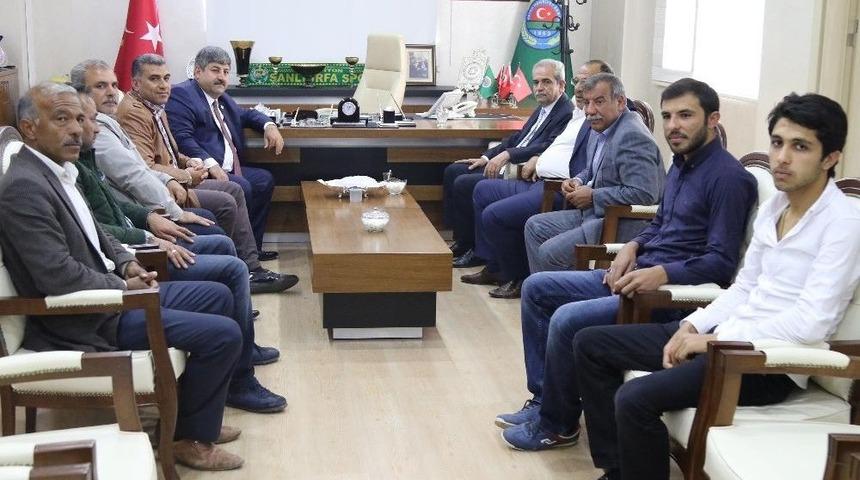 &Ccedil;ift&ccedil;iler Adına Ziraat Odasına Teşekk&uuml;r Ziyareti