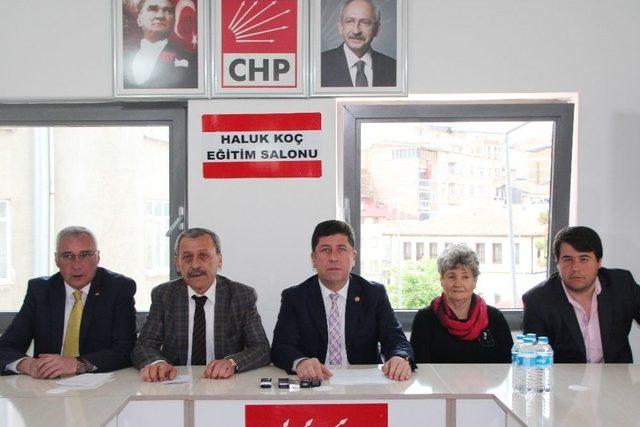 Chp Milletvekili Tüzün, Referandumu Değerlendirdi