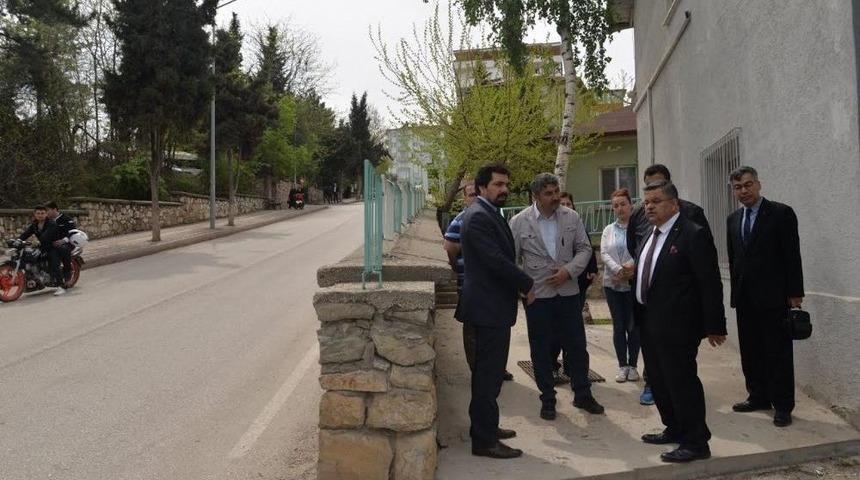 Başkan Yağcı, Orman İşletme M&uuml;d&uuml;rl&uuml;ğ&uuml; &Ouml;n&uuml;nde Yapılması Planlanan D&uuml;zenlemeleri Yerinde İnceledi