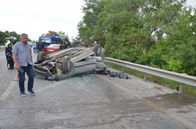 Manisa'da Zincirleme Kaza: 1 Ölü, 4 Yaralı