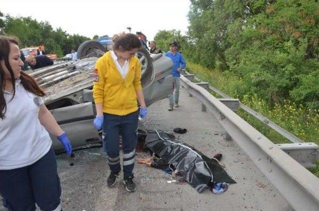 Manisa'da Zincirleme Kaza: 1 Ölü, 4 Yaralı