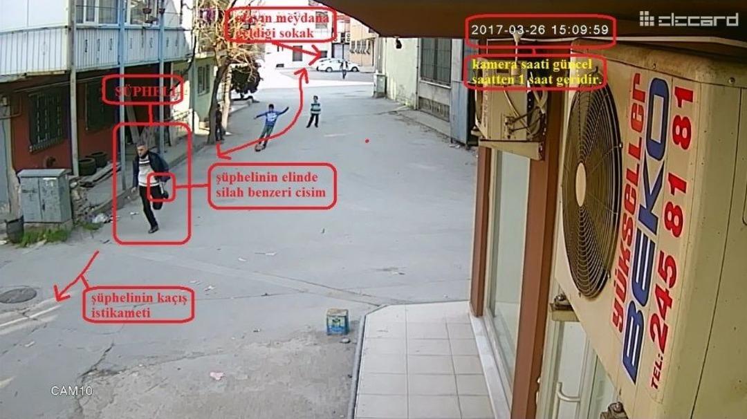 12 Yaşında Kızın Telefonunu Kapka&ccedil; Yapan Zanlıyı G&uuml;venlik Kamerası Ele Verdi