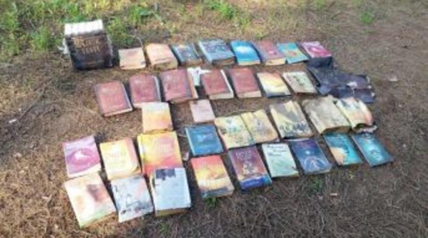 Ormanlık Arazide Fet&ouml;&rsquo;ye Ait Yasak Yayınlar Bulundu