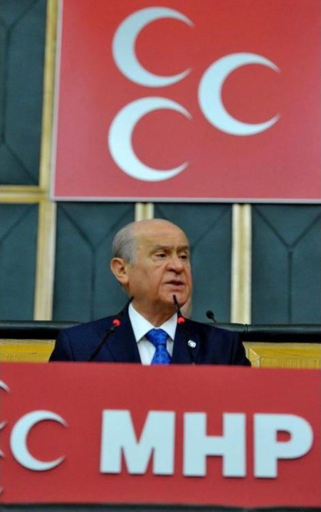 Bahçeli: Ysk, 'evet' Ya Da 'hayır' Tercihlerinin Hangi Partilere Ait Olduğunu Ölçen Bir Çalışma Yapmalı / Ek Fotoğraflar