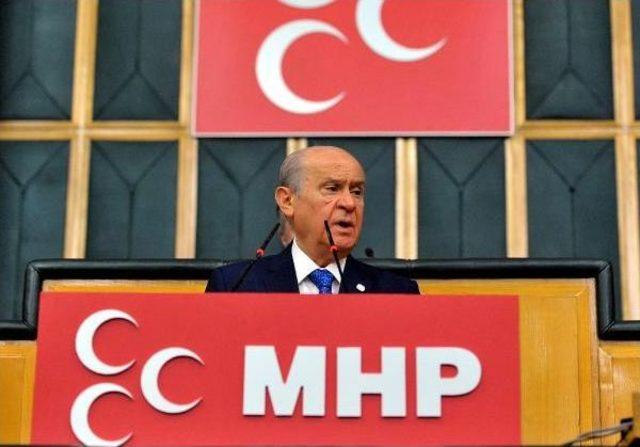 Bahçeli: Ysk, 'evet' Ya Da 'hayır' Tercihlerinin Hangi Partilere Ait Olduğunu Ölçen Bir Çalışma Yapmalı / Ek Fotoğraflar