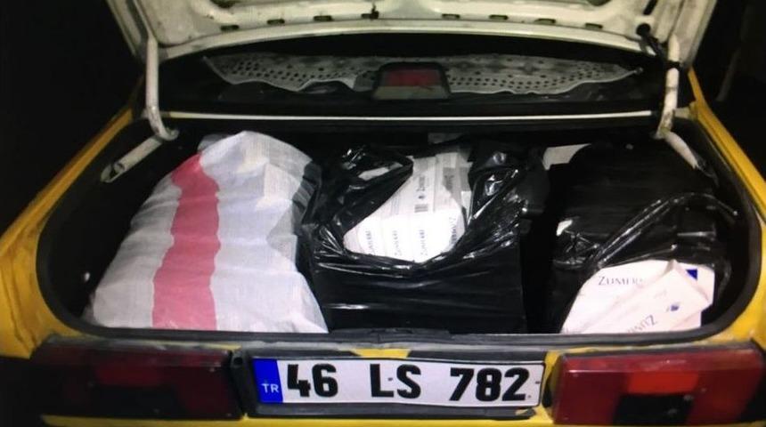 Kahramanmaraş&rsquo;ta Ka&ccedil;ak Sigara Operasyonu