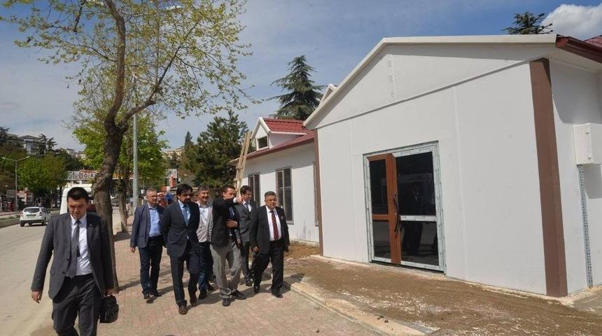 Pıtırcık &Ccedil;ocuk Oyun Evi Tamamlanıyor