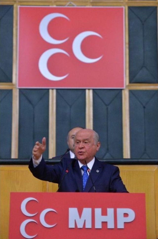 Bahçeli: “tercihi ‘evet’ Olan Mhp’li Seçmenlerin Sayısı Ortaya Çıkarılmalıdır”