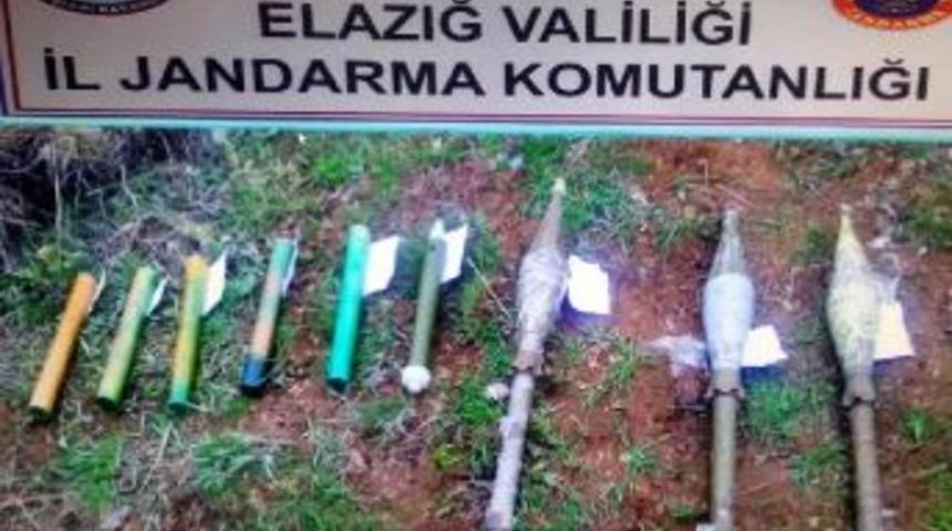 Elazığ'da Toprağa G&ouml;m&uuml;l&uuml; Pkk M&uuml;himattı Bulundu