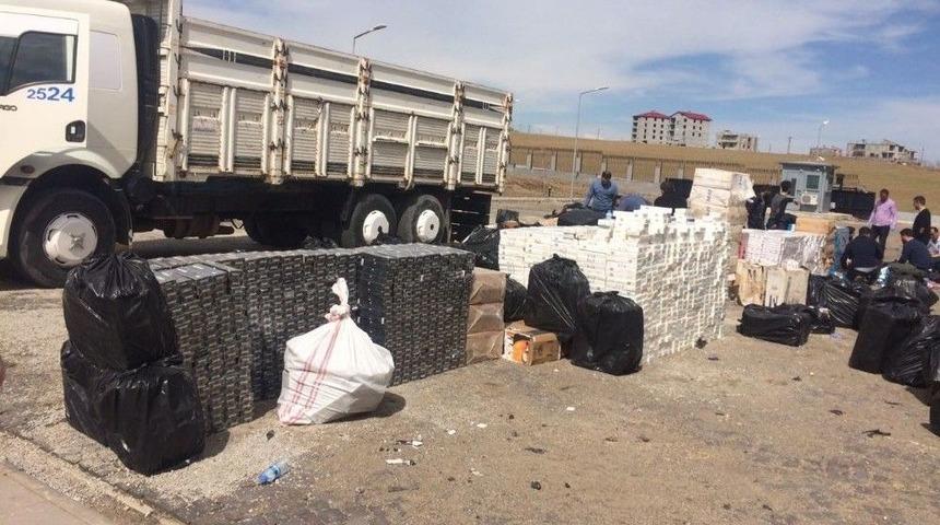Bitlis&rsquo;te 166 Bin Paket Ka&ccedil;ak Sigara Ele Ge&ccedil;irildi
