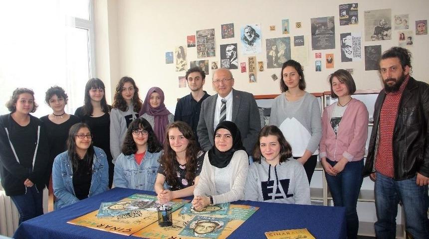 &Ccedil;akır&ouml;zer, Mezun Olduğu Eskişehir Anadolu Lisesini Ziyaret Etti