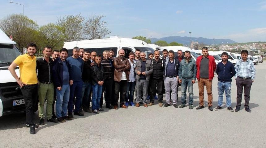 Servis&ccedil;ilerden &ldquo;korsan&rdquo; Eylemi