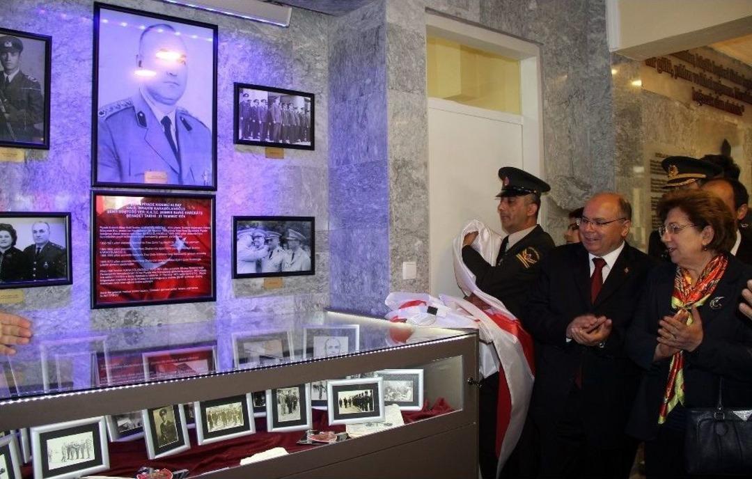 Jandarma&rsquo;dan Kıbrıs Şehidi Albay&rsquo;a Vefa