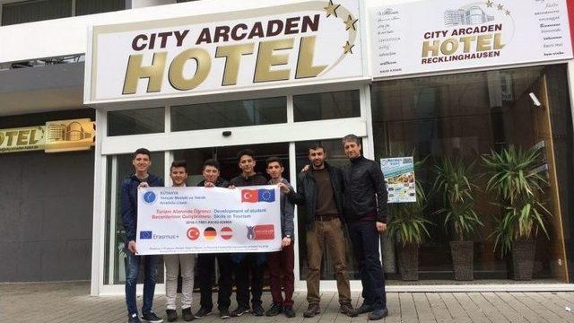 Kütahyalı Öğrenciler Almanya’da Staj Yapıyor