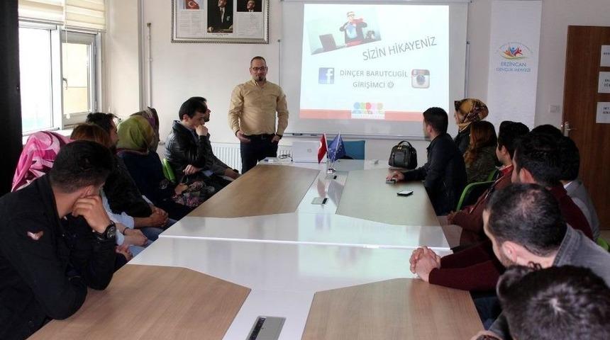 Erzincan Gen&ccedil;lik Merkezi&rsquo;nde Uygulamalı Girişimcilik Eğitimi Başladı